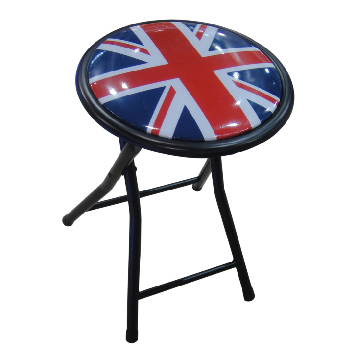 See more information about the Printed Folding Stool - Union Jack Design